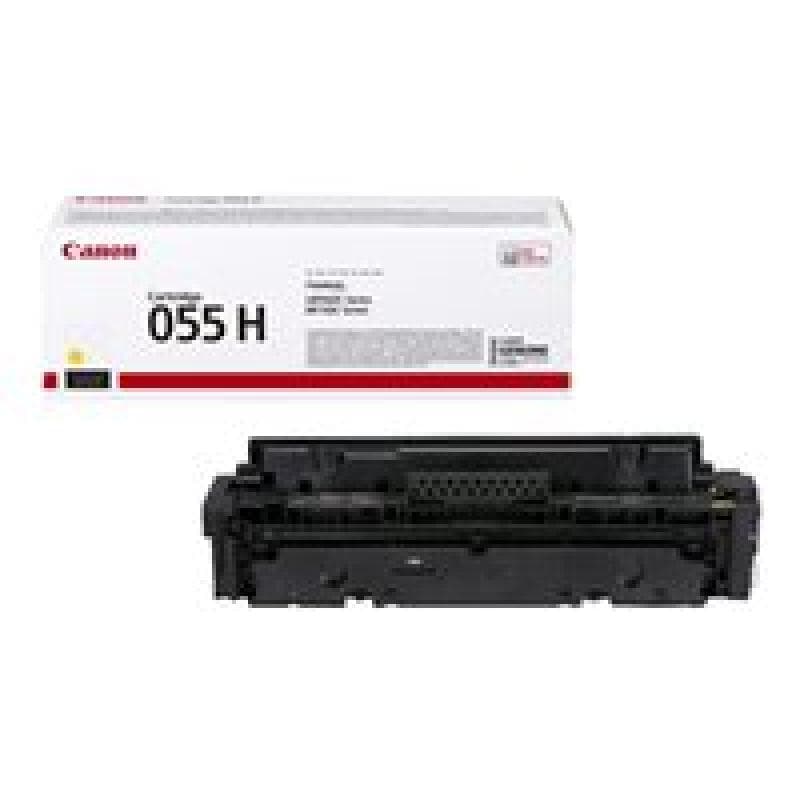 CANON 055 H - Hohe Ergiebigkeit - Gelb - Original - Tonerpatrone - für i-SENSYS LBP663Cdw, LBP664Cx,