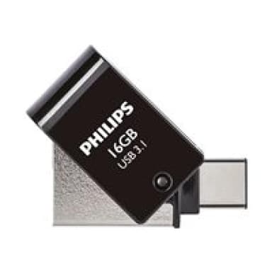 PHILIPS 2 in 1 Black 16GB
