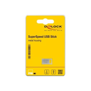 DELOCK USB 3.2 Gen 1 Speicherstick 32 GB - Metallgehäuse