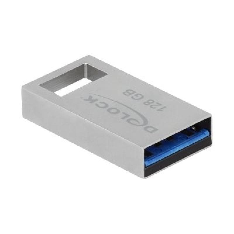 DELOCK USB 3.2 Gen 1 Speicherstick 128 GB - Metallgehäuse