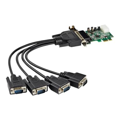STARTECH.COM 4 PORT PCIE RS232 SERIAL CARD