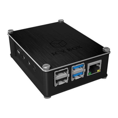 RAIDSONIC Schutzgehäuse IcyBox Schutzgehäuse für Raspberry Pi 4 extern retail