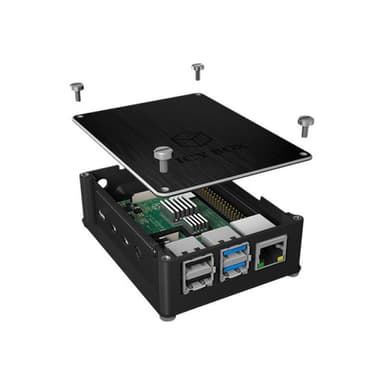 RAIDSONIC Schutzgehäuse IcyBox Schutzgehäuse für Raspberry Pi 4 extern retail
