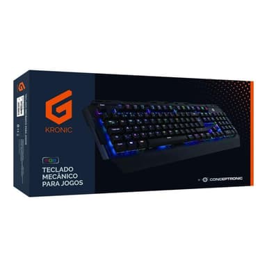 CONCEPTRONIC Gaming Tasta., RGB, PT, Blue Switche KRONIC01PT
