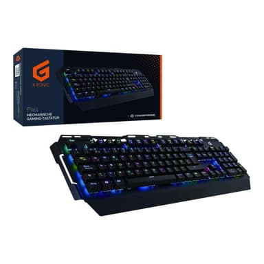 CONCEPTRONIC Gaming Tasta., RGB, DE, Blue Switche KRONIC01DE
