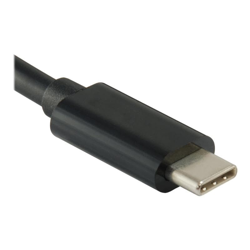 EQUIP USB-Hub USB3.1-C zu USB3.0, 4Port, schwarz