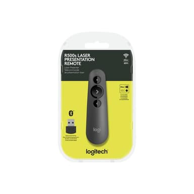LOGITECH R500 Laser Presentation Remote Graphite