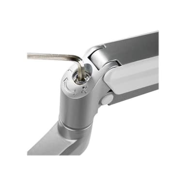 LOGILINK TIS 17″-32″ 2TFT 3Gelenke silb. Max. 9KG Gasdr.fed.