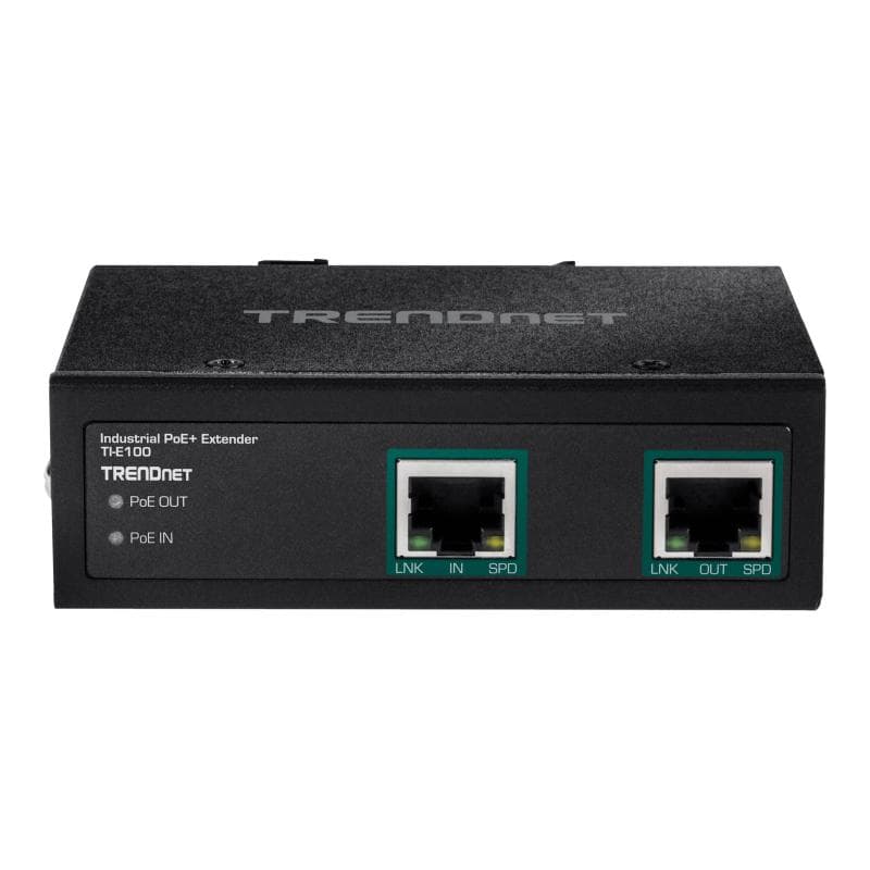 TRENDNET Industrial Gbit PoE+ Extender 100m 802.3af/at