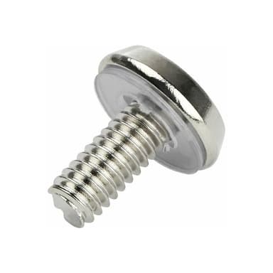 STARTECH.COM 12-24 Server Rack Screws - 50 pack - Nickel-plated - Rack-Schrauben - Silber - US-Regie