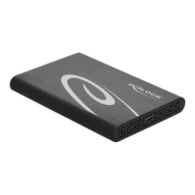DELOCK Externes Gehäuse für 2.5? SATA HDD / SSD mit SuperSpeed USB 10 Gbps (USB 3.1 Gen 2) (42610)