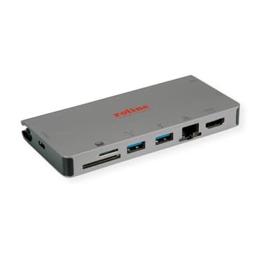 ROLINE USB3.1Dck.C/HDMI/VGA+2xA+C+SD+GbE (12.02.1022)