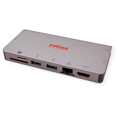 ROLINE USB3.1Dck.C/HDMI/VGA+2xA+C+SD+GbE (12.02.1022)