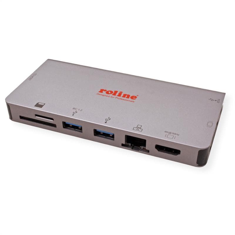 ROLINE USB3.1Dck.C/HDMI/VGA+2xA+C+SD+GbE (12.02.1022)