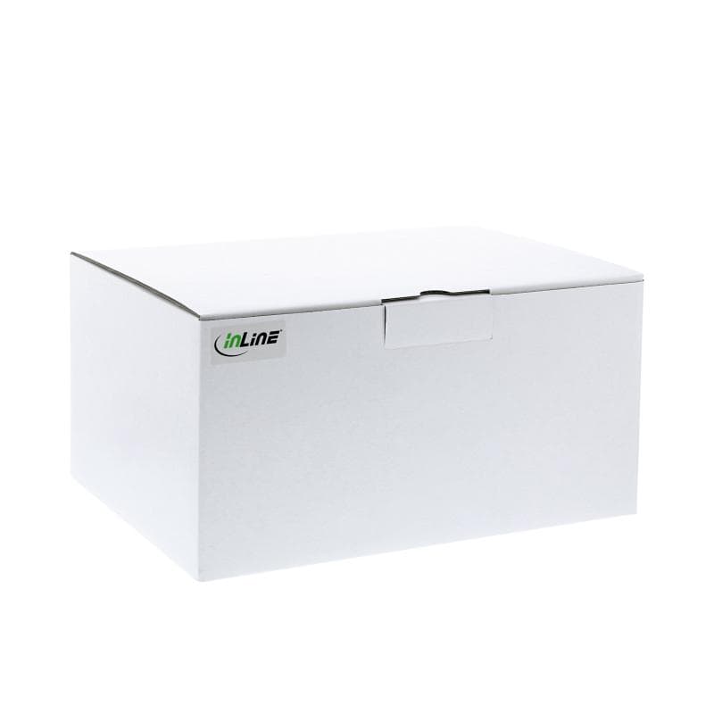 INLINE KVM Desktop Switch - 4-fach - Dual Monitor - HDMI - 4K - USB 3.0 - Audio (62654I)