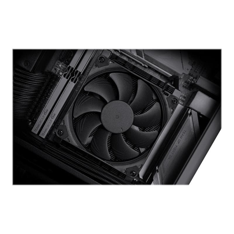 NOCTUA NH-L9a-AM4 chromax.black - Prozessorkühler - (für: AM4) - Aluminium mit nickelbeschichteter K