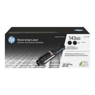 HP 143AD Neverstop Toner Reload Kit 2Pk