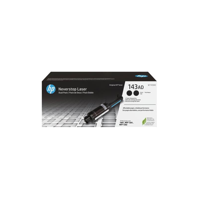 HP 143AD Neverstop Toner Reload Kit 2Pk