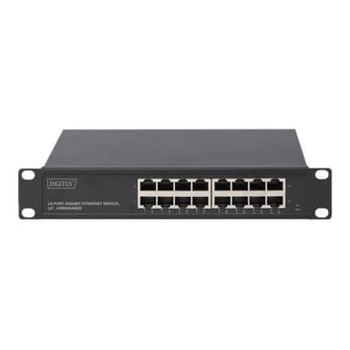 DIGITUS 16-Port Gigabit Ethernet Switch 10″ unmanaged