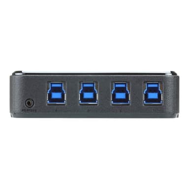 ATEN US3344 - USB-Umschalter für die gemeinsame Nutzung von Peripheriegeräten - 4 x USB 3,1 - Deskto