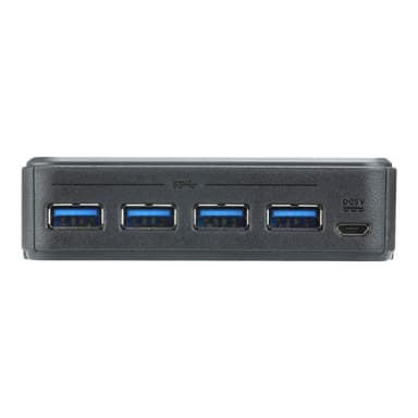 ATEN US3344 - USB-Umschalter für die gemeinsame Nutzung von Peripheriegeräten - 4 x USB 3,1 - Deskto