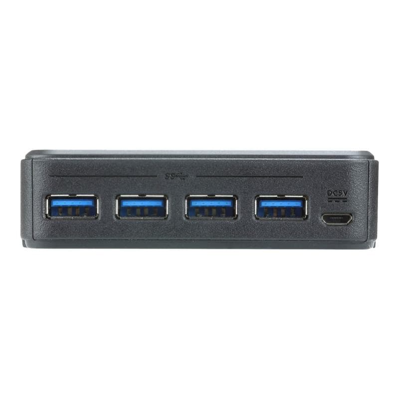 ATEN US3344 - USB-Umschalter für die gemeinsame Nutzung von Peripheriegeräten - 4 x USB 3,1 - Deskto