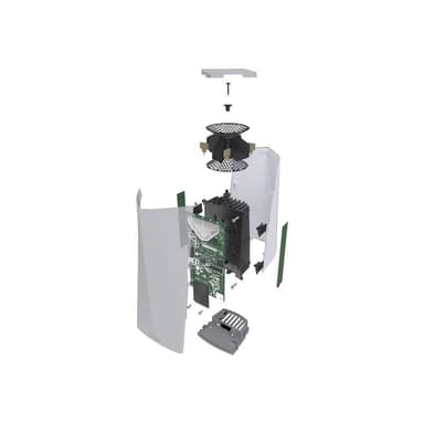 MIKROTIK RBD25G-5HPacQD2HPnD WLAN Access Point 1733 Mbit/s Power over Ethernet (PoE) Weiß (RBD25G-5H