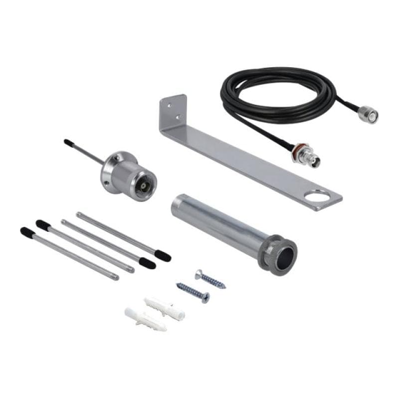 DELOCK LPWAN 868 MHz Antenne TNC Buchse 3 dBi omnidirektional starr mit Anschlusskabel RG-58 C/U 3 m