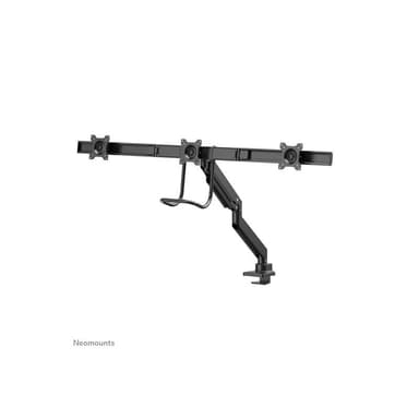 NEOMOUNTS Tischhalterung mit Tischhalterungsgriff für drei Flachbildschirme bis 27″ (68,6 cm)