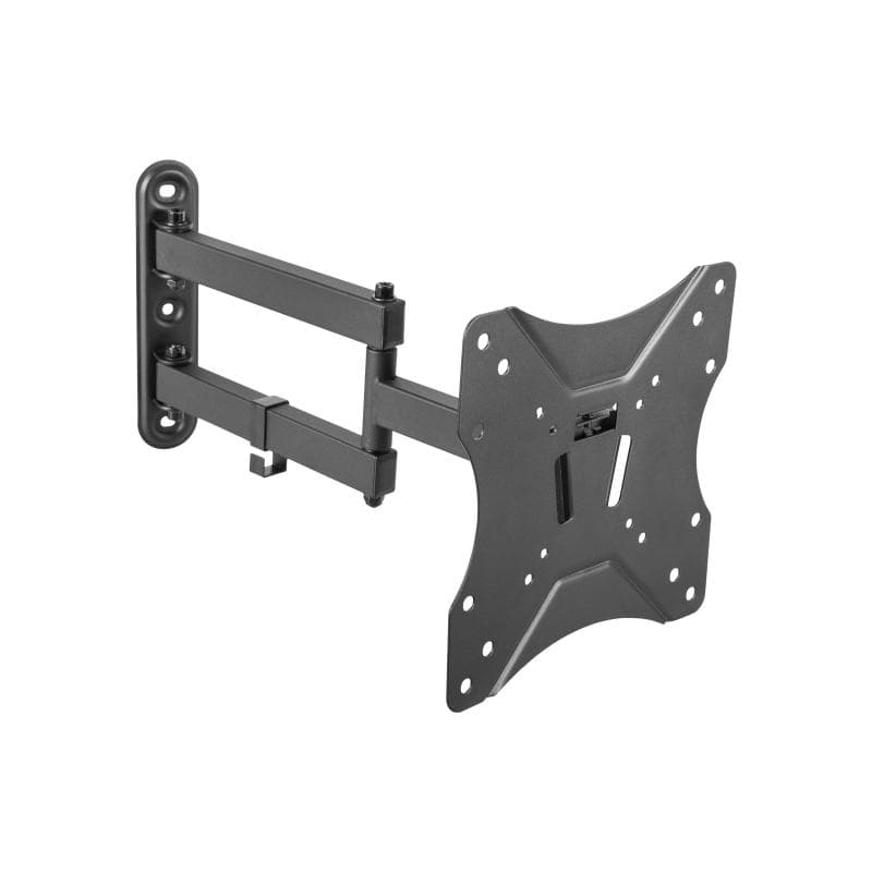 INLINE Basic Wandhalterung, für Flach-TV 58-107cm (23-42″), bis 40cm Wandabstand (