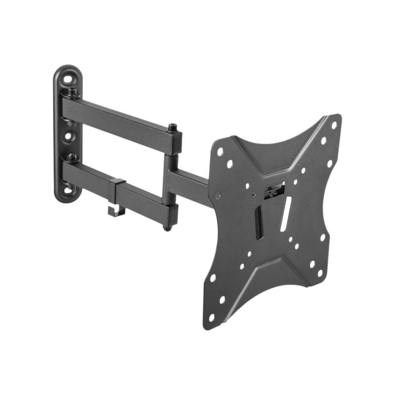 INLINE Basic Wandhalterung, für Flach-TV 58-107cm (23-42″), bis 40cm Wandabstand (