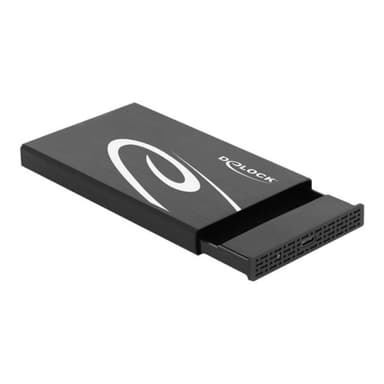 DELOCK Externes Gehäuse für 6,35cm 2,5Zoll SATA HDD/SSD mit SuperSpeed USB 10 Gbps USB 3.1 Gen 2