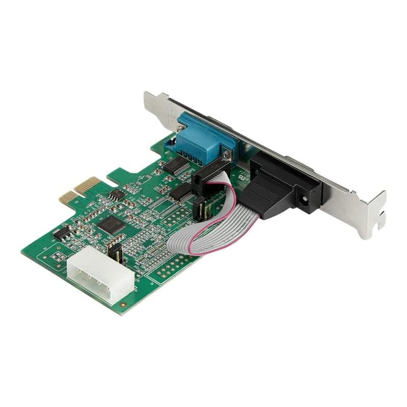 STARTECH.COM 2 Port PCI Express serielle Schnittstellenkarte - 16950 UART - 256-Byte-FIFO-Cache - Ad
