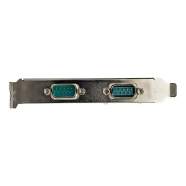 STARTECH.COM 2 Port PCI Express serielle Schnittstellenkarte - 16950 UART - 256-Byte-FIFO-Cache - Ad