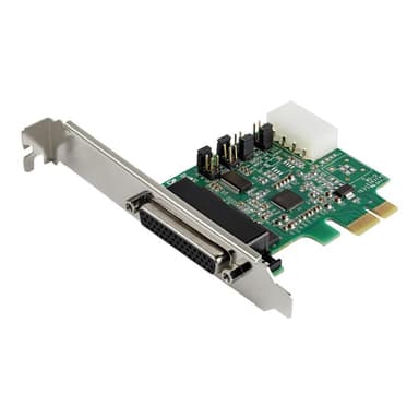 STARTECH.COM 4 Port PCI Express serielle Schnittstellenkarte - 16950 UART - 256-Byte-FIFO-Cache - Ad