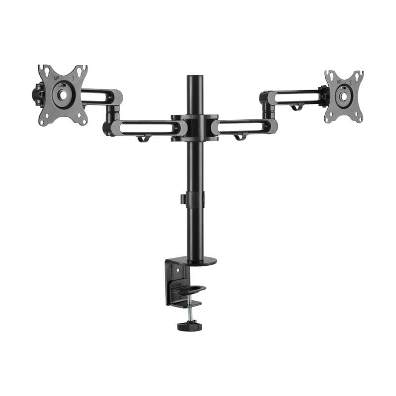 STARTECH.COM Dual Monitor Tischhalterung - Gelenkarm - Premium-Tischklemmen-/ Kabeldurchführung