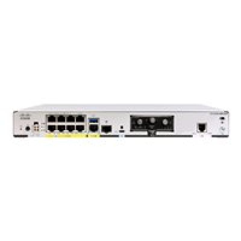 CISCO SYSTEMS ISR 1100 8P xDSL GE SFP Router Pluggable SMS/GPS