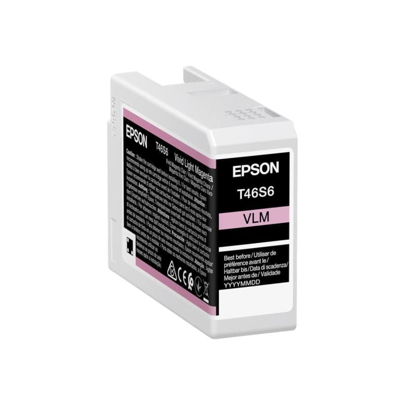 EPSON Singlepack Vivid Light Magenta T46S6 UltraChrome Pro 10 ink 26ml
