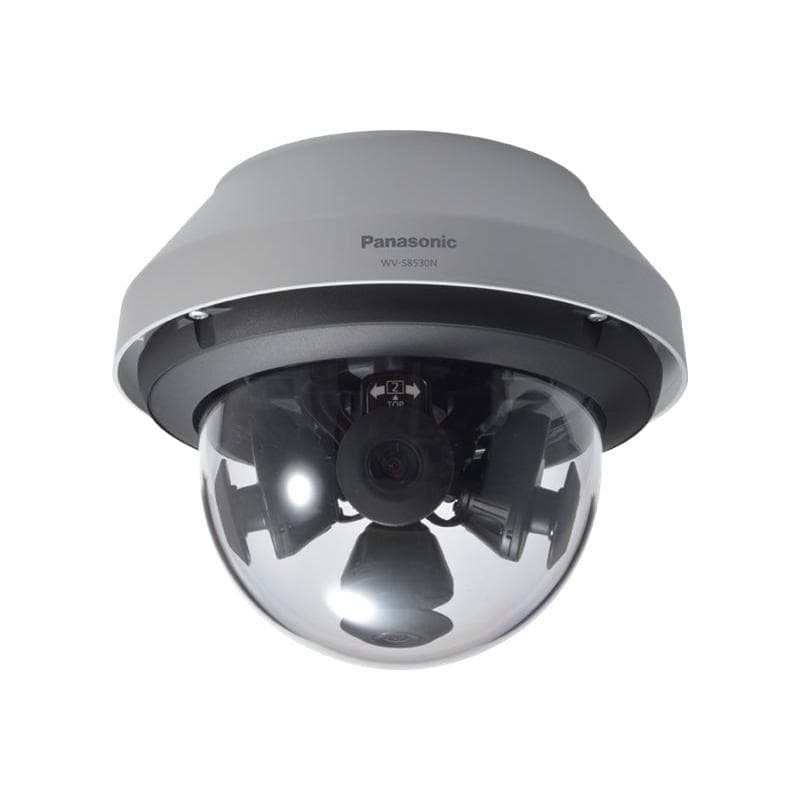 PANASONIC i-Pro Extreme WV-S8530N - Netzwerk-Überwachungskamera - Kuppel - Außenbereich - staubdicht