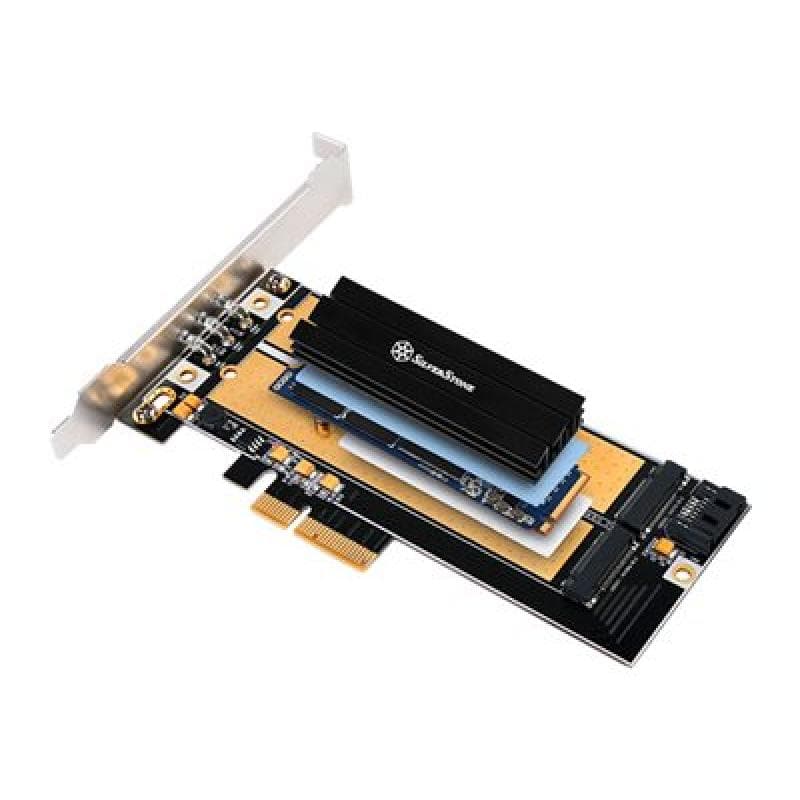 SILVERSTONE SST-TP02-M2 M.2 Aluminium Passivkühler