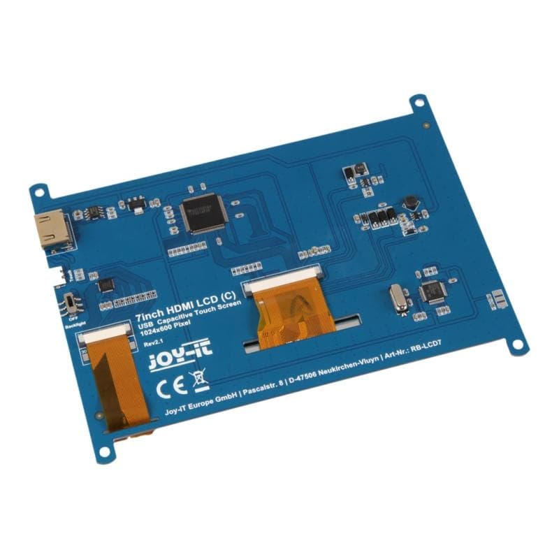 JOY-IT RB-LCD7.2 Touchscreen-Modul 17.8 cm (7 Zoll) 1024 x 600 Pixel Passend für: Raspberry Pi
