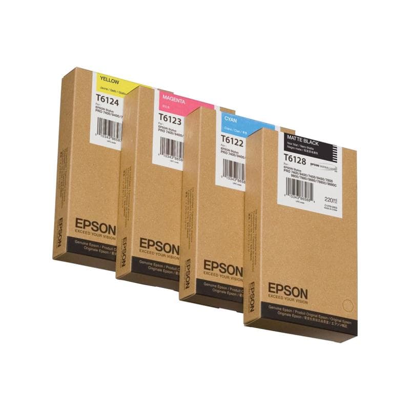 EPSON T6124 Gelb Tintenpatrone