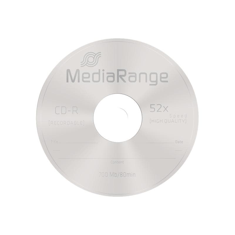 MediaRange CD-R 700MB/80min Cake100