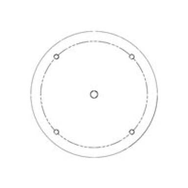 HIKVISION DS-2909ZJ Stativ-Bullet-Adapterplatte 10 kg