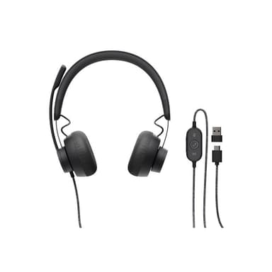 LOGITECH ZONE WIRED - GRAPHITE - EMEA