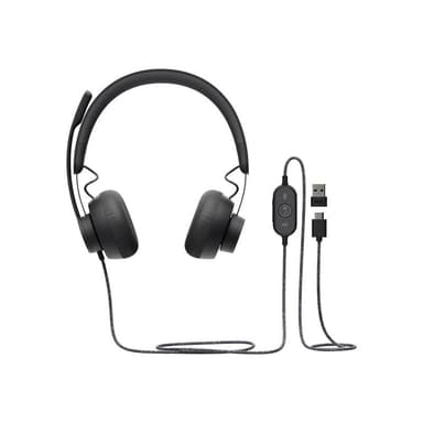 LOGITECH ZONE WIRED - GRAPHITE - EMEA