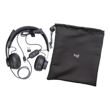 LOGITECH ZONE WIRED - GRAPHITE - EMEA