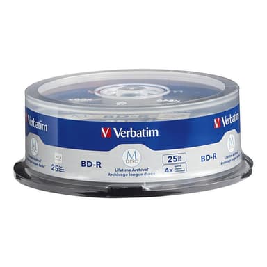 VERBATIM 98909 M-DISC Blu-ray Rohling 25 GB 25 St. Spindel
