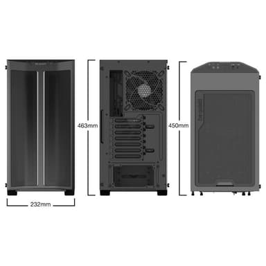 BE QUIET Pure Base 500DX Black