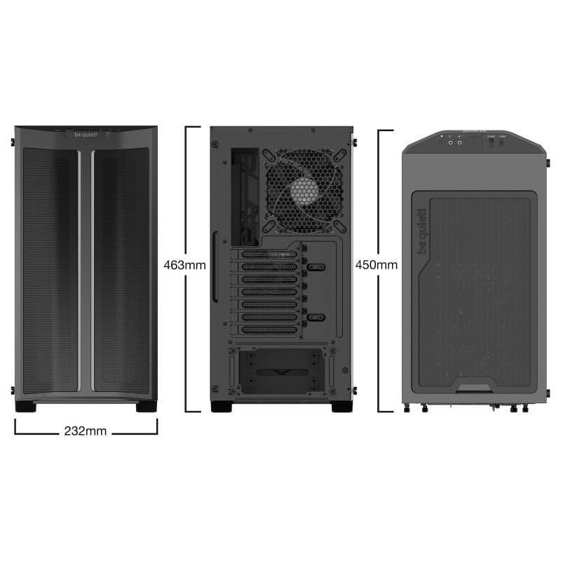 BE QUIET Pure Base 500DX Black